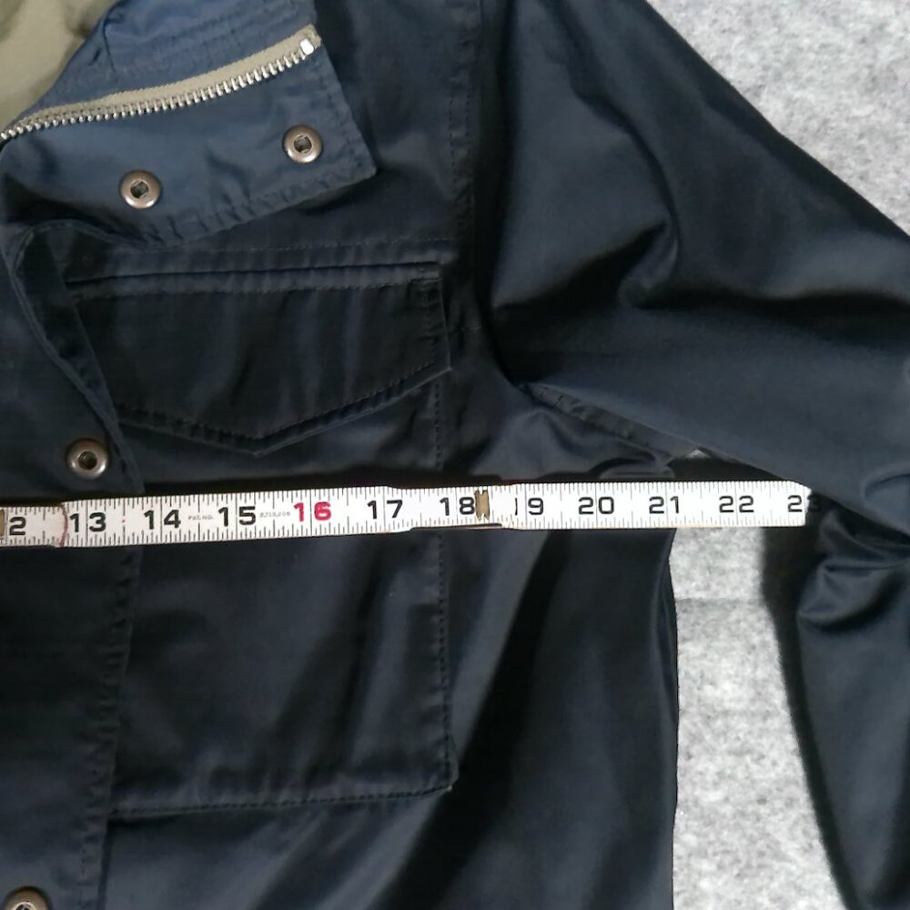 Lucky Brand Type L-54C Field Jacket Men Medium Navy Blue Military M65 Style Coat - Picture 7 of 12